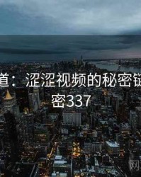 追踪报道：涩涩视频的秘密链条 · 秘密337