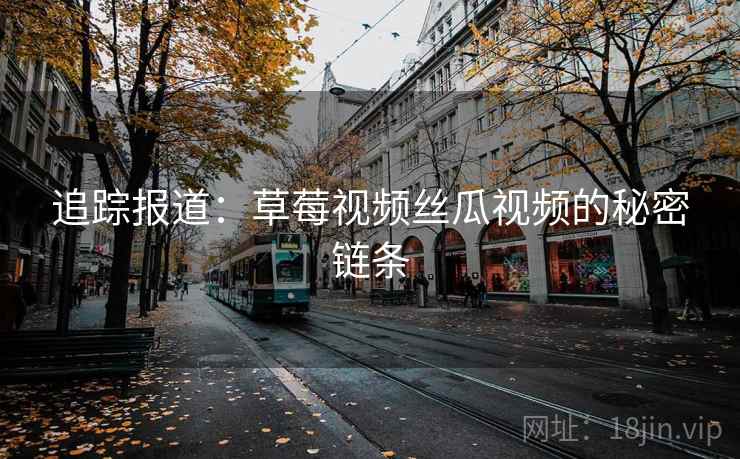 追踪报道：草莓视频丝瓜视频的秘密链条